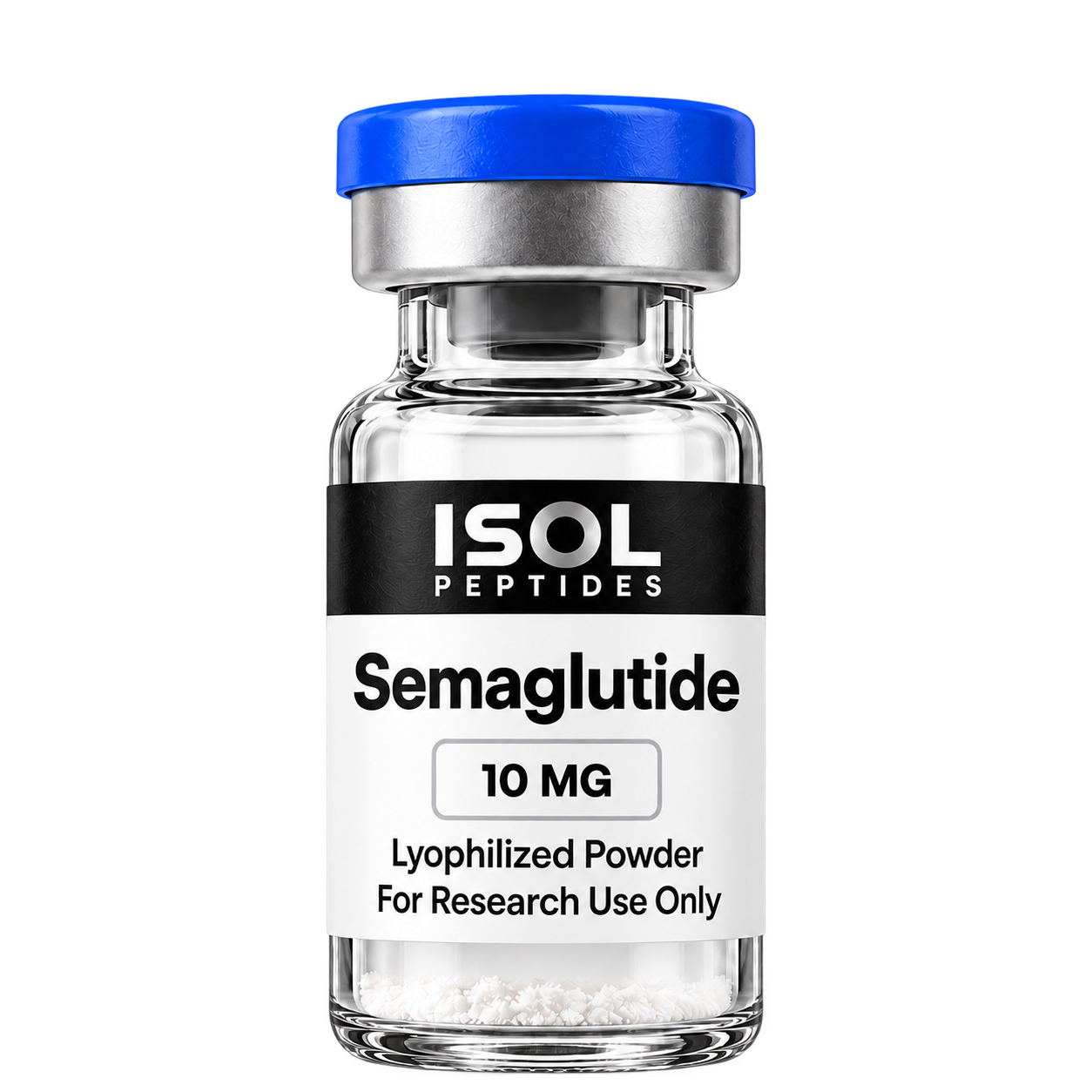 ISOL Semaglutide 10 mg research vial