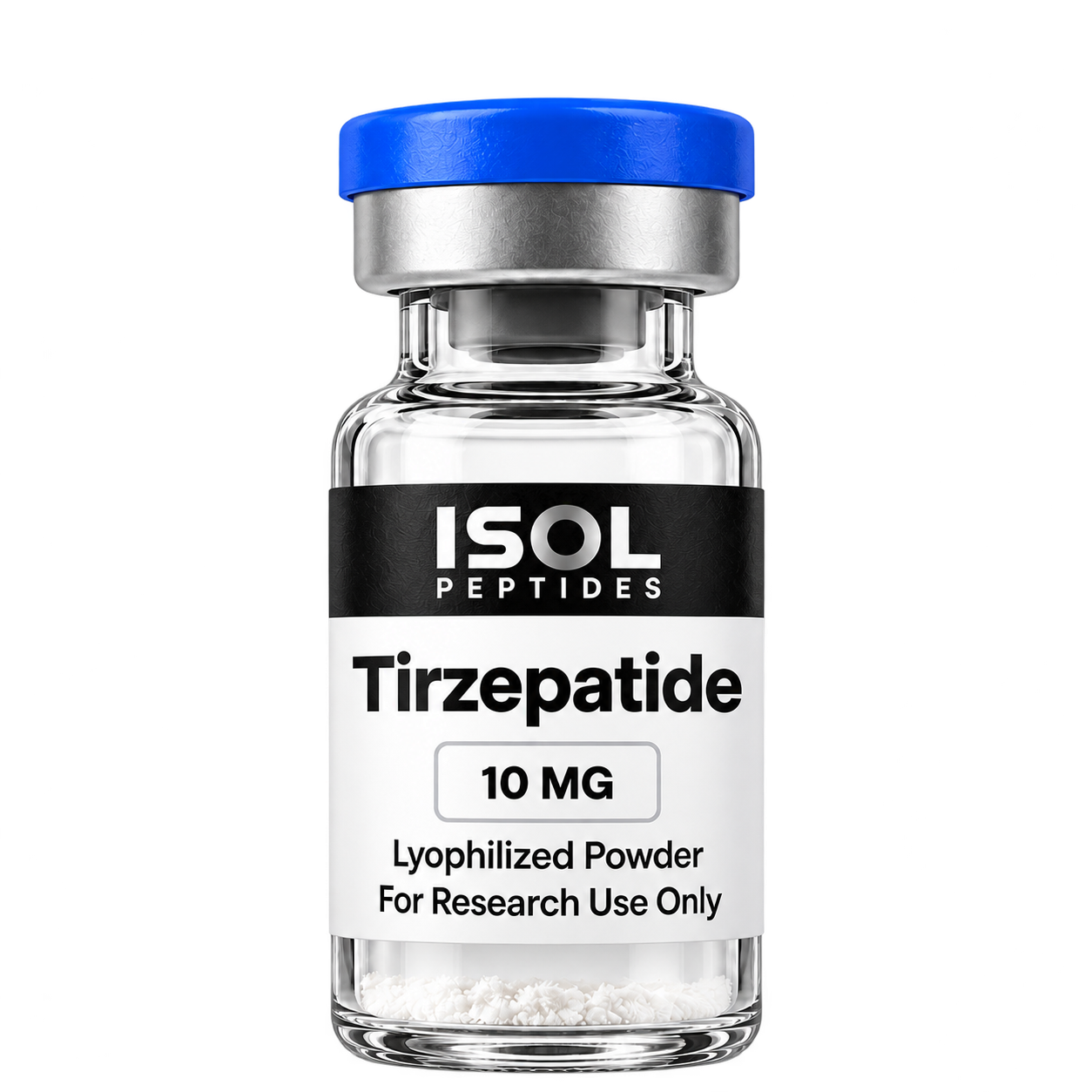 ISOL Tirzepatide 10 mg research vial